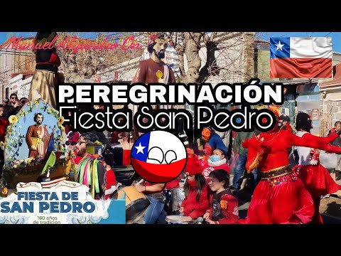 Valparaíso Fiesta San Pedro Caleta Portales,De Placeres,4K ,29 de Junio 2022 Manuel Alejandro OnTour