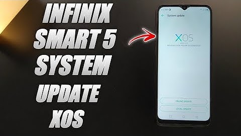 Infinix Smart 5 System Update | XOS |  New Update |