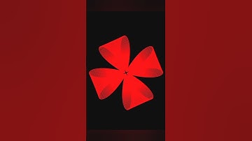 How to make a Flower with blend tool in Adobe Illustrator |Tutorial