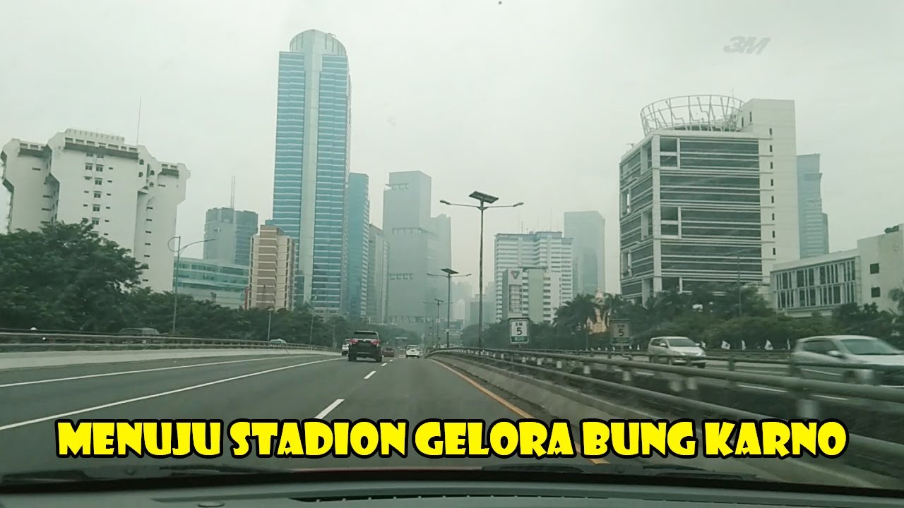 Perjalanan Menuju Stadion Utama Gelora Bung Karno