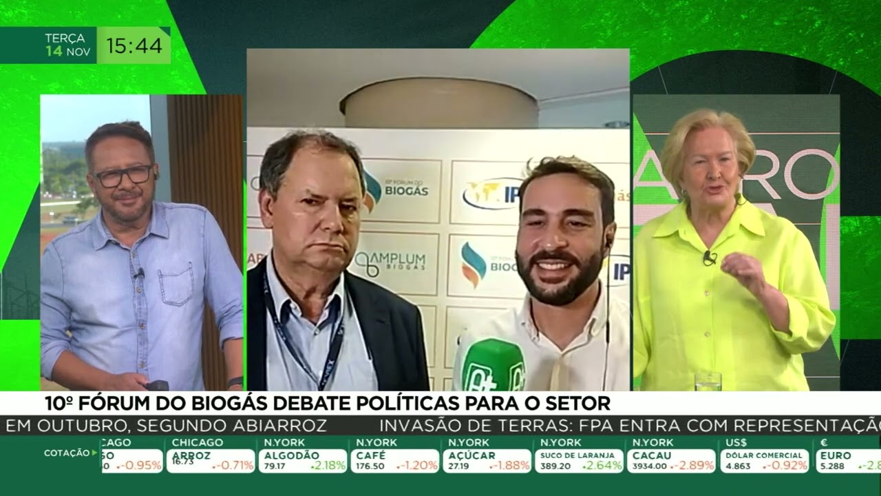 10º Fórum do Biogás debate políticas para o setor