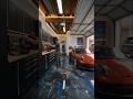 Luxury Garage Epoxy Transformation 🚗✨ | From Dusty Garage to Supercar Show room #shorts #shortvideo