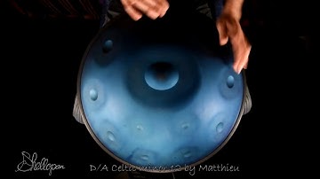Handpan - D/A Celtic minor 12 - Shellopan by Matthieu