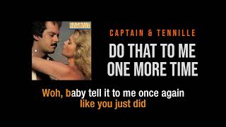 Do That To Me One More Time | Captain and Tennille | Lyric Video