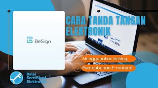 Cara tanda Tangan Elektronik menggunakan Besign dan pembubuhan E-materai  screenshot 5