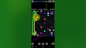 How To Solve Flow Free Hexes Variety Pack Level 141 Board Walk Through Solution Walkthrough