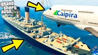 ЧТО БУДЕТ ЕСЛИ НА ТИТАНИК ПОСАДИТЬ САМОЛЕТ В GTA 5?! - ГТА 5 МОДЫ И ЭКСПЕРИМЕНТЫ ЧТО БУДЕТ ЕСЛИ НА ТИТАНИК ПОСАДИТЬ САМОЛЕТ В GTA 5?! - ГТА 5 МОДЫ И ЭКСПЕРИМЕНТЫ