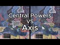 Central Powers VS Axis Hoi4 Timelapse