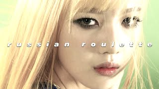 Video thumbnail of "red velvet - russian roulette ( sped up )"