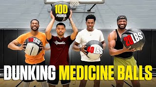 Slam Dunk a Medicine Ball