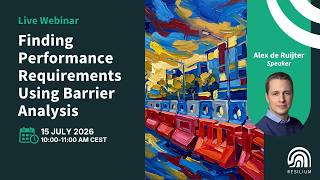 Webinar: Finding Performance Requirements Using Barrier Analysis | 15 July 2026