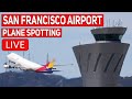 LIVE Plane Spotting at San Francisco International Airport | April 2nd, 2022