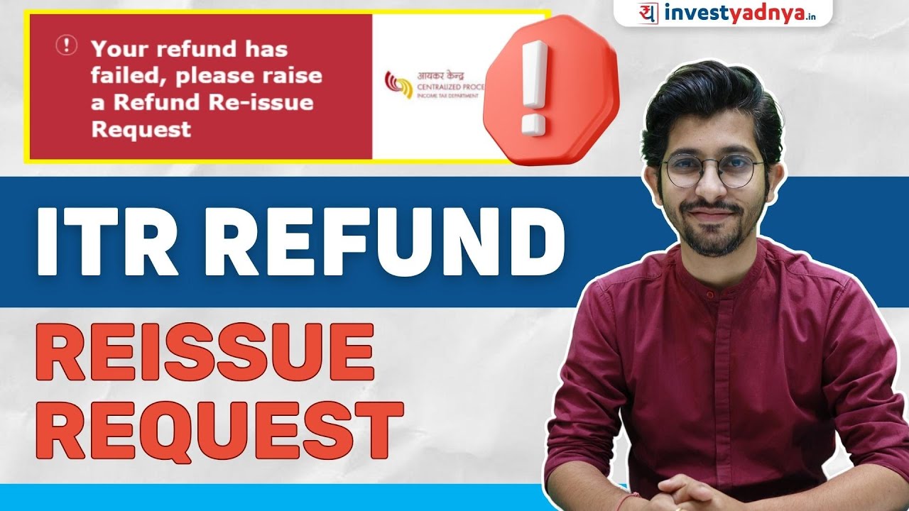 Tax Refund Failed How to Request for Reissue? YouTube