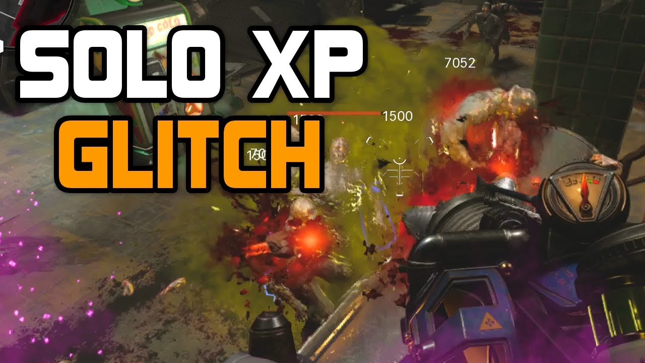 Solo XP Pile Up Glitch on Die Maschine!! | Cold War Zombies