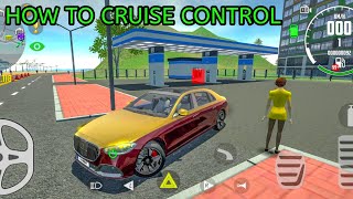 Cars in Car Simulator 2 with Cruise Control | How to do? Mercedes | Car Games Android Gameplay