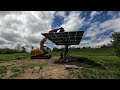 Hoisting a solar tracker