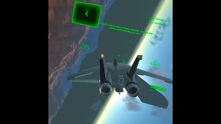 DANGER ZONE! VR fighter jet dogfighting standalone Quest 2  Air Brigade 2: Air combat fun!