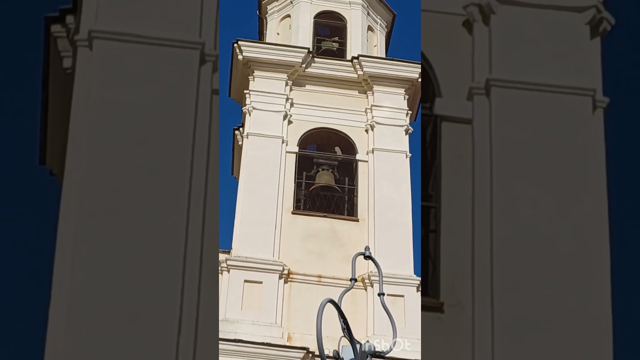 Le campane di Pietra Ligure. Basilica san Nicolò di bari. Suonate festive per la messa delle 18.