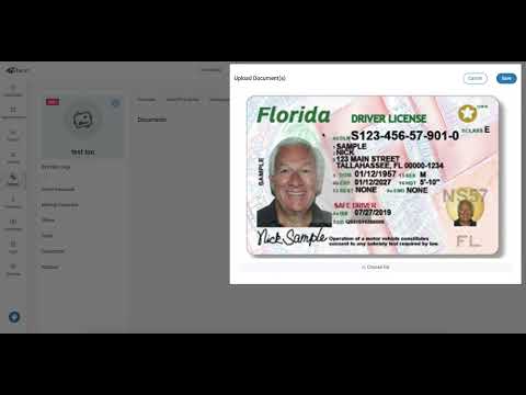 iTRUST Optometry EHR | Upload and manage documents, DL license or any paper trail, using any device.