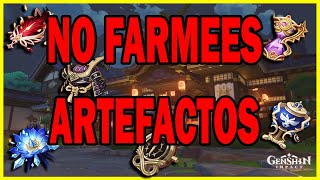 ? Deja de tirar tu Resina, NO farmees artefactos ?/ Genshin impact ✅