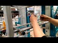 Automatic pe zip lock bag film moulding machine