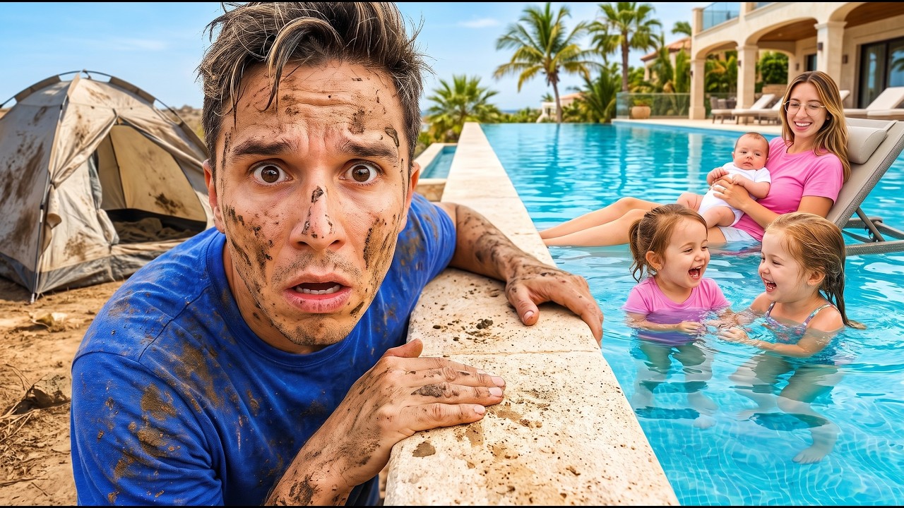 R$1 vs R$100,000 Férias de Família!