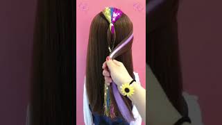 تسريحات شعر سهلة في المنزل  hairstyle