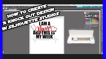 How To Create A Knock Out Design In Silhouette Studios