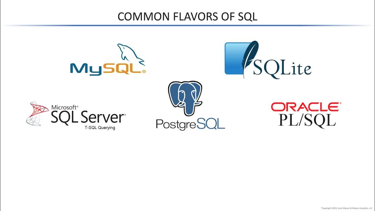 Brief History of SQL And Various SQL Flavors - YouTube