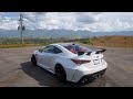4K RELAXING DRIVE | Lexus RC F Track Edition | Pure Naturally Aspirated V8 Sound | FH5