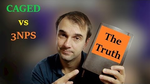 CAGED vs 3NPS - Guitar Teacher tells you the TRUTH