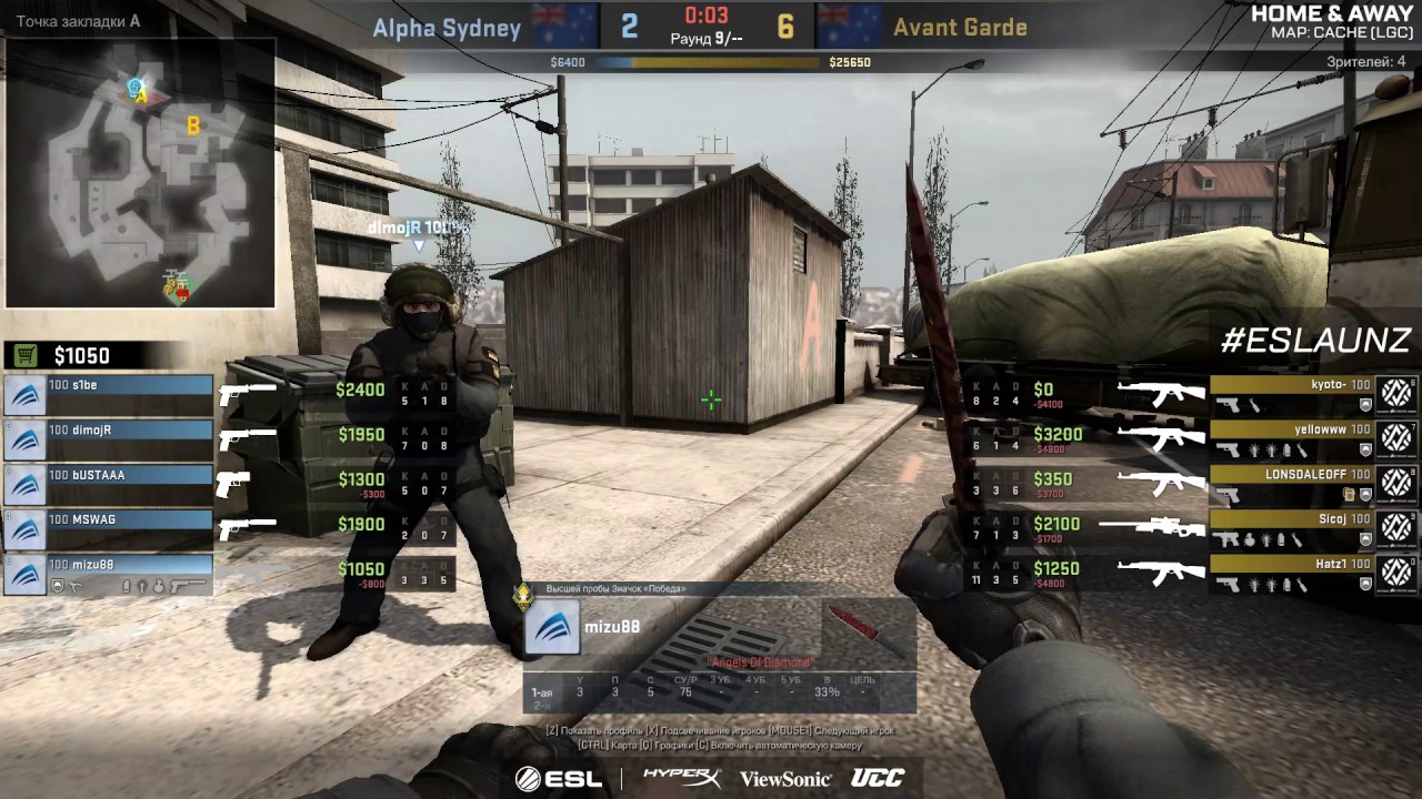 ESL / Alpha Sydney vs Avant Garde