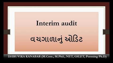 AUDITING, Sem 5, Lecture 2 9, Prof Dhruvika Kanabar,AKDMC