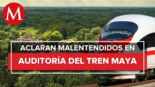 Irregularidades halladas por ASF en Tren Maya son malentendidos, dice Fonatur