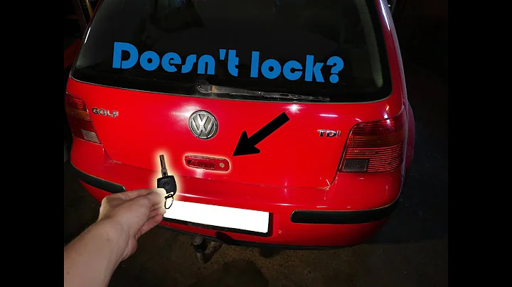 What to do when Car Trunk doesn't lock or unlock