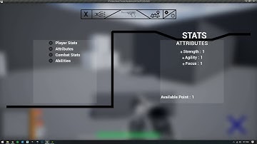 New FPS Game UI/Stats Framework