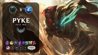 Pyke Mid vs Anivia - NA Challenger Patch 14.5