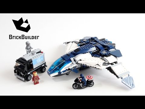 Lego Super Heroes 76032 The Avengers Quinjet City Chase - Lego Speed Build
