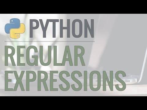 Video: Mis on r regex pythonis?