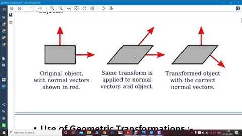 geometric transformation in cad
