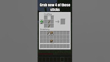 Beginner Minecraft Tips: How To Make Your First Pickaxe