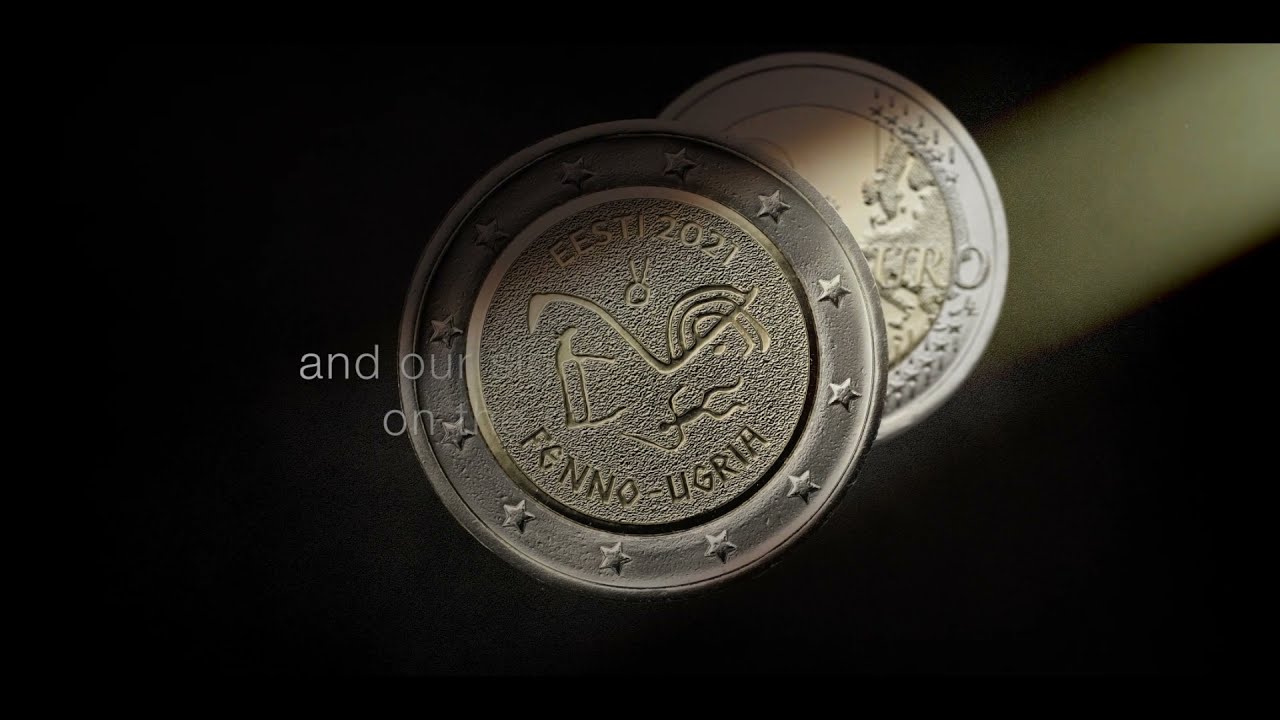 2021 Estonia Finno-Ugric nations 2 euro BU coin in coincard | FLORINUS