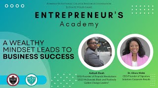 Elevate Your Game Presents: Entrepreneur's Academy