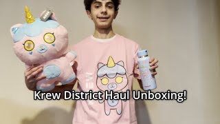 Unboxing FIRE Krew District order for the holidays ✨