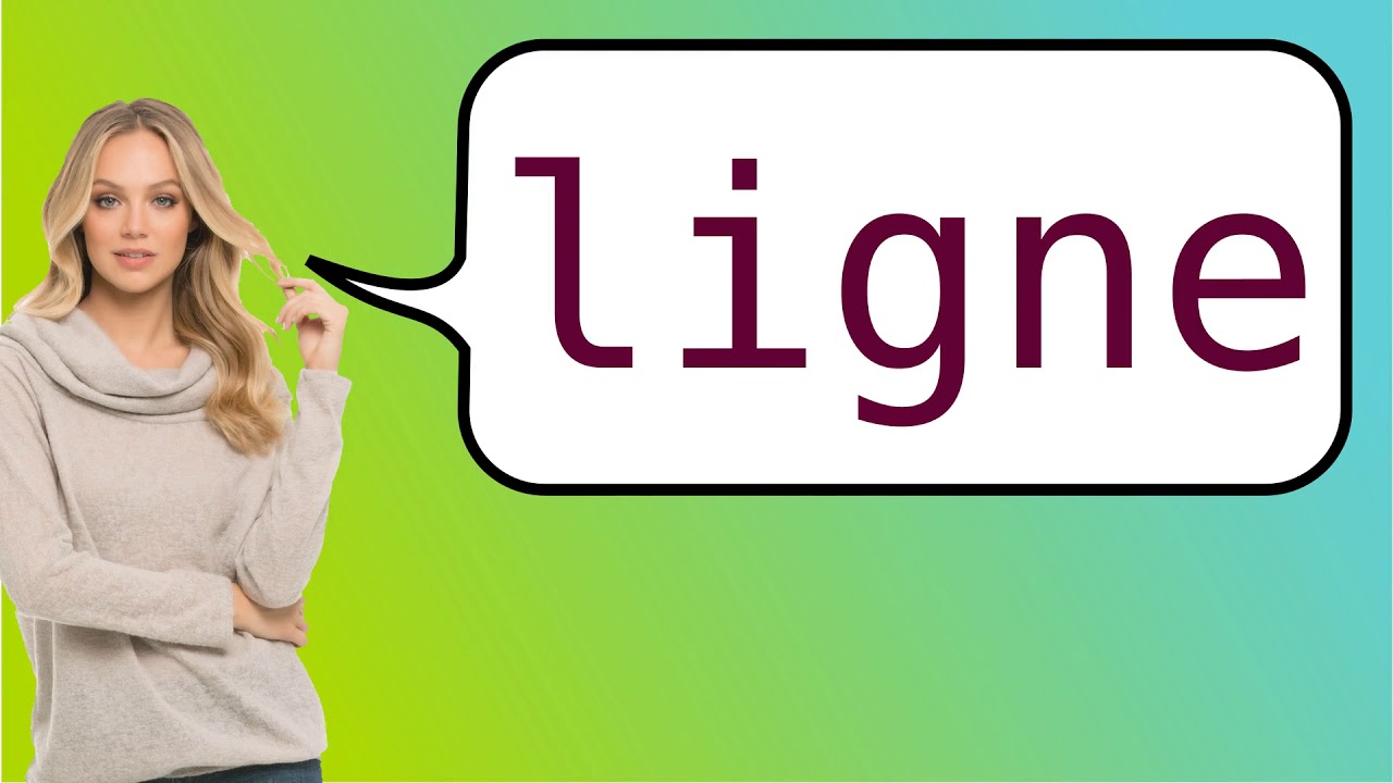 How To Say line Segment In French YouTube