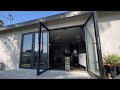 Gorgeous aluminum bifolding door