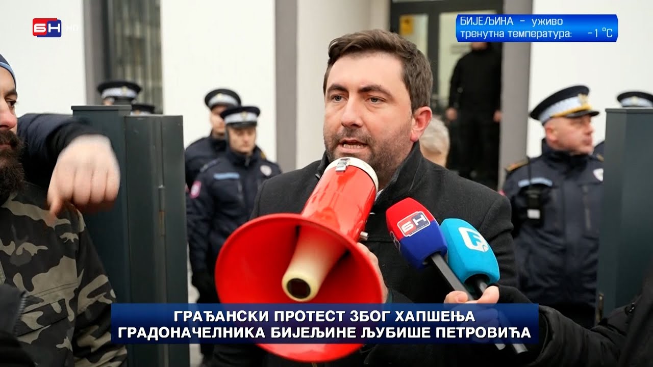 OSLOBOĐEN LJUBIŠA PETROVIĆ: Borba za pravdu tek predstoji - narod je jači od SNSD-a