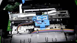 Hp deskjet 5810 5820 error E4 FIX paperjam ไม่ดึงกระดาษ HP inktank