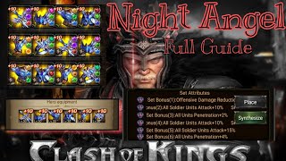 Night Angel Equipment | Full Guide | Clash of Kings. screenshot 5
