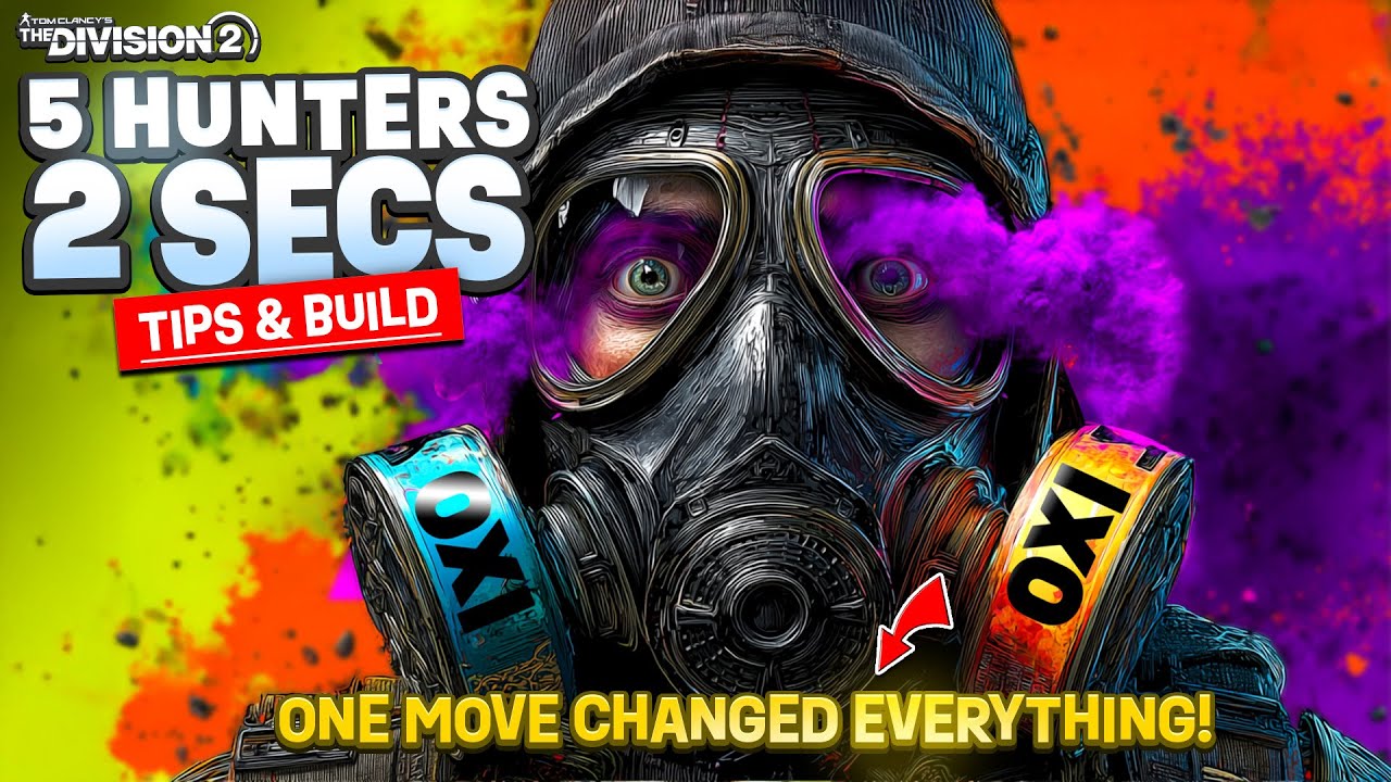 Division 2: 5 охотников за 2 секунды 😈☠️ Не пропустите советы по фарму и строительству на 100-м э...
